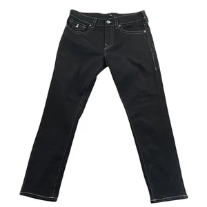 True Religion Mens Geno Jeans Size 34 Relaxed Slim Straight Leg Classic Casual - Picture 1 of 15