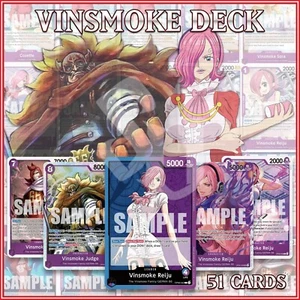 VINSMOKE DECK 51 | Reiju Judge Ichiji Niji Sanji Sora Yonji ONE PIECE🌸 - Bild 1 von 2