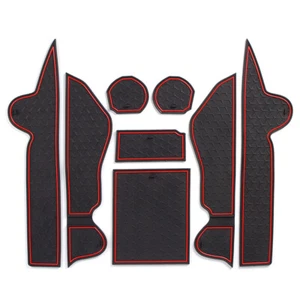 Non-Slip Gate Slot Mats for Mercedes-Benz C-Class W205Rubber Door Groove Cup Pad - Imagen 1 de 17