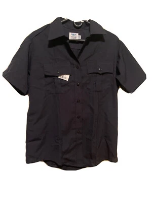 Ebeco Duty Plus 44 Short Sleeve Shirt Style 08814-3 Police EMT Rayon Made In USA - Image 1 of 4