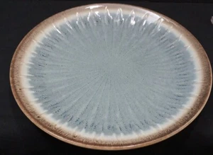 Replacement Laurie Gates California Designs NOVA Ceramic Dinner Plate Blue 11"D - Picture 1 of 5
