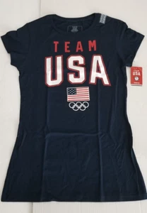 CAMISA TEAM APPAREL LOGO TEAM USA UTAH LEGADO OLÍMPICO P-WMS SS PACER XL NUEVA CON ETIQUETAS - Imagen 1 de 8
