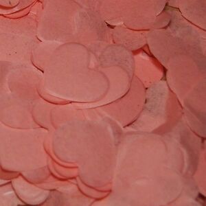 PINK Wedding Confetti - Love Hearts Bio Degradable - Choose the amount - CONES?
