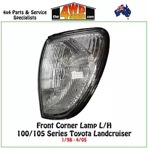 Front Corner Lamp fit Toyota Landcruiser 100/105 Series - LH 1/98 - 4/05 - Picture 1 of 2