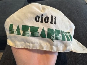 Vintage cicli lazzare Cycling Hat Cap Bicycle Race Bike Italy - Picture 1 of 8
