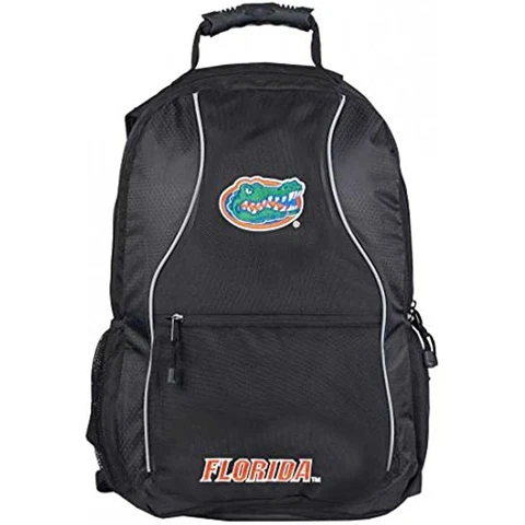 Officially Licensed NCAA Florida Gators "Elite" Backpack, Black, 19" Cover