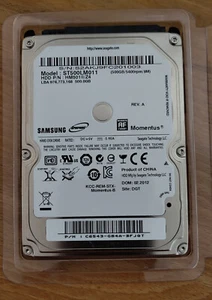 500 GB SATA Laptop-Festplatte 2,5" Samsung Momentus ST500LM011 - Bild 1 von 2
