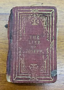 Rare Antique 1845 The Life of Joseph by Rev. J.F. England Mini Book G.E. Petter - Picture 1 of 11