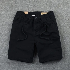 Pantaloncini chino uomo cargo combattimento lavoro vita elasticizzata mezze mutande nuovi coulisse - Foto 1 di 19