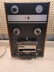 Dokorder 8020A Dub-A-Tape Reel to Reel Tape Deck Recorder Powers On AS-IS PARTS - Picture 1 of 14