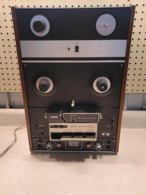 Dokorder 8020A Dub-A-Tape Reel to Reel Tape Deck Recorder Powers On AS-IS PARTS - Image 1 of 4