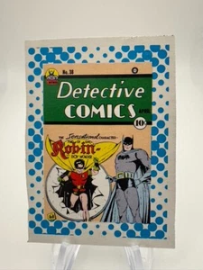 1987 DC Comics Backing Board Cards Great Villains Detective #38 / #35 - Picture 1 of 2