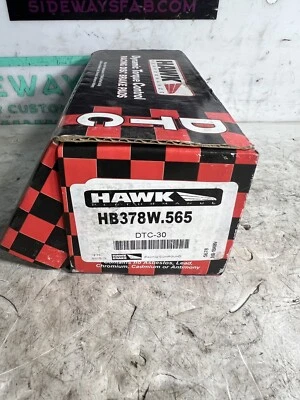 Hawk HB378W.565 DTC30 Rear Brake Pads for 04-11 Mazda RX8 Performance - Image 1 of 4