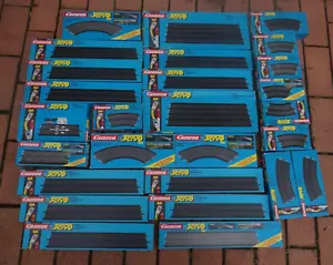 27 Carrera Servo 160 Strecken 72 Schienen Vintage Spielzeug Auto Bahn Rennbahn - Bild 1 von 13