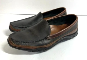 Allen Edmonds Halbschuhe Größe 9,5D schwarz braun Boulder venezianisch Freizeit Slipper - Bild 1 von 11