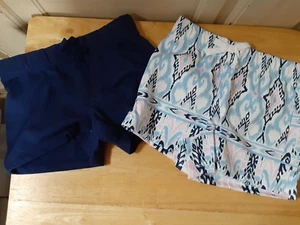 The Children's Place (TWO) Pair Girls Shorts Size XS (4) NEW WITH TAGS - Picture 1 of 5