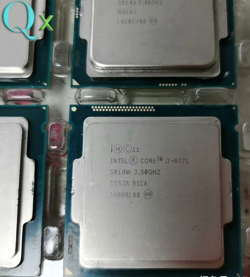 4Th Gen Intel Core i7-4771 LGA1150 CPU Processor 3.5GHz 4C/8T 8MB 5GT/s 84W - Image 1 of 1