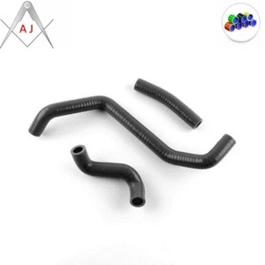 For Can Am Bombardier DS 650 DS650 2000-2007 ATV Silicone Radiator Hose Black - Bild 1 von 3