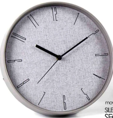 OROLOGIO DA PARETE MURO TONDO SILENZIOSO QUARZO DESIGN MODERNO EFFETTO 30*4 cm - Immagine 1 di 2