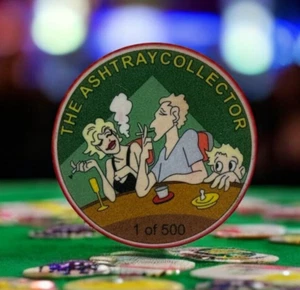 PALACE STATION CASINO LAS VEGAS NV COLLECTOR SERIES CHIP ASH TRAY COLLECTOR 2001 - Picture 1 of 5