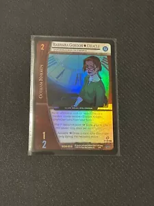 DC Origins Vs 1st Edition Foil Barbara Gordon Oracle - Picture 1 of 2