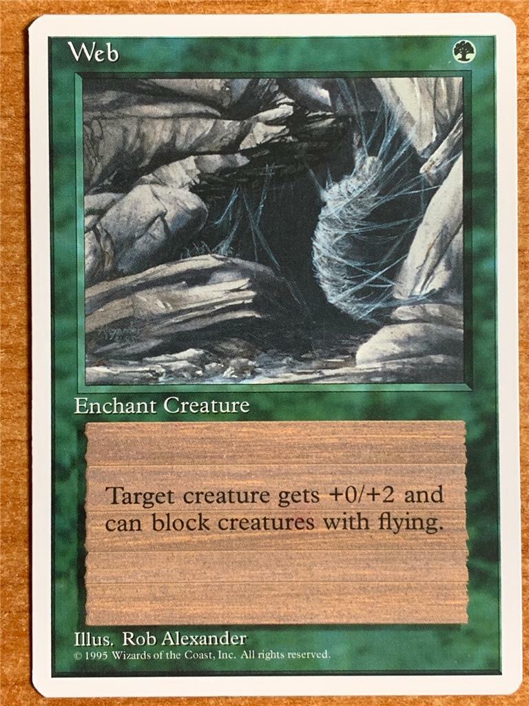 Magic the Gathering 4th Edition Web NM