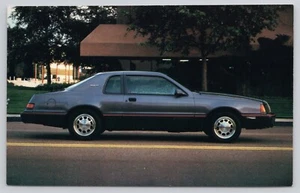 1986 Ford Thunderbird Turbo Coupe Händler Werbung Postkarte - Bild 1 von 2