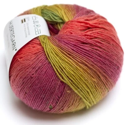 100g LONG COLORS MERINO 606 HJERTEGARN Wolle FARBVERLAUF LACE GRADIENT superwash - Bild 1 von 3