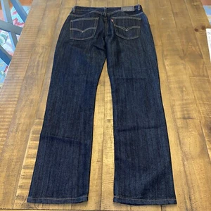Levi's 511 Slim Fit Size 29x29 18 Regular In Dark Indigo Blue - Picture 1 of 4