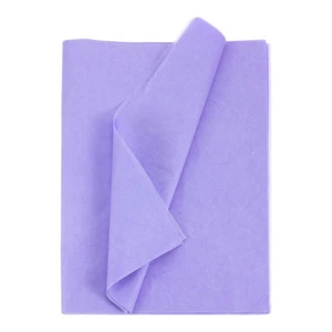 50 Sheets Tissue Paper 14" x 20" Tissue Paper Light Purple for Gift - Picture 1 of 6