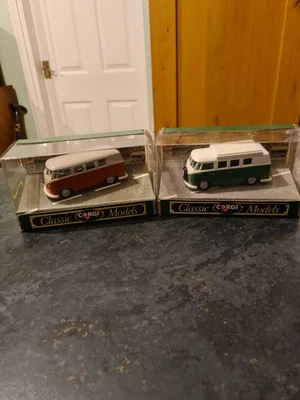 CORGI - D984 VW CARAVANETTE - 1989  - 97040 VW CAMPER - 1991 - Image 1 of 4
