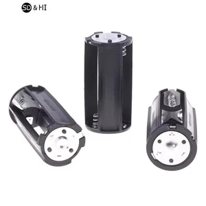 Menge 3 AA zu D Serie Batterie Konverter Halter Adapter Box Etui USB wiederaufladbar - Bild 1 von 7