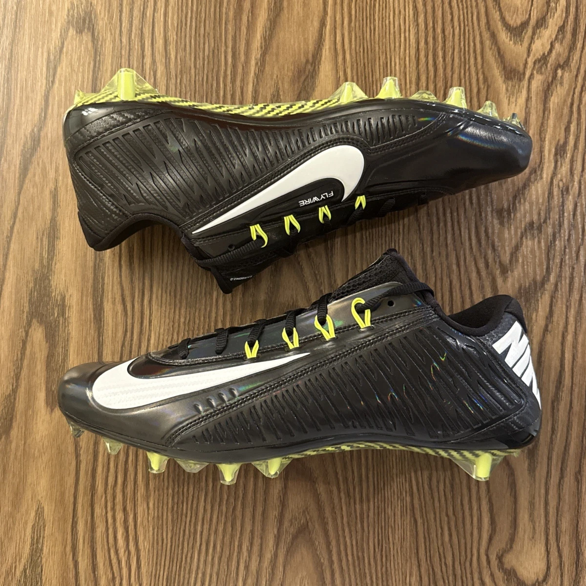NIKE“VAPOR CARBON“ブラック Lサイズ Nike Vapor Carbon 2.0 Elite TD Flywire 2014 Black Cleats Men's