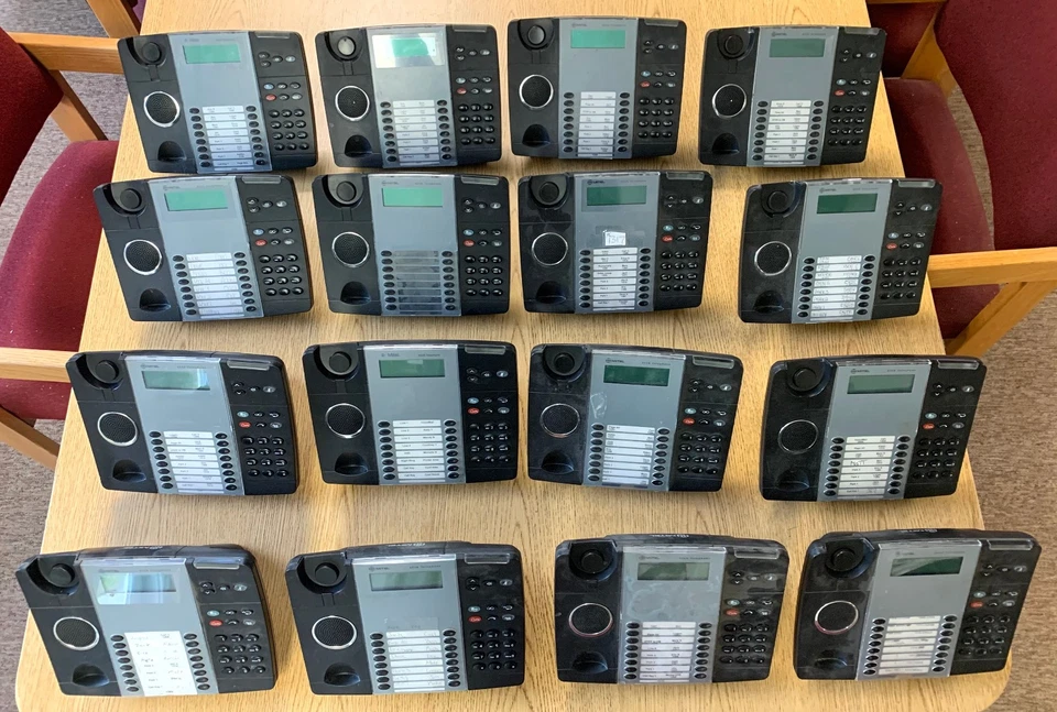 Lot of 16 Mitel 8528 Digital Phones, Part# 50006122 - Image 1 of 1