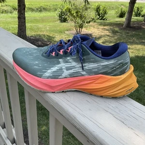Zapatos para correr ASICS Novablast 3 Trail Nature para mujer 10,5 verde rosa azul FFblast - Imagen 1 de 22