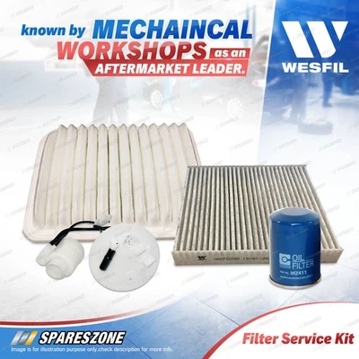 Wesfil Filter Service Kit for Mitsubishi Outlander ZJ ZK ZL 2.4L 2012-2021 - image 1 of 2