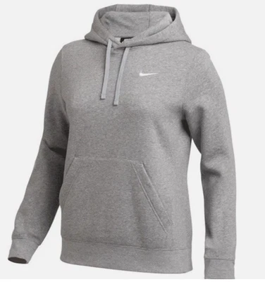 Sudadera con capucha polar de entrenamiento para mujer Nike, gris, talla grande CJ1789-063 Foto 1 de 3