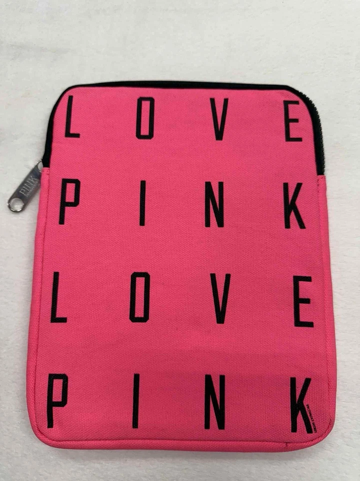 Victoria’s Secret Love Rosa iPad Funda Bolso Tablet Soporte 10 pulgadas X 8 pulgadas Rosa Foto 1 de 4