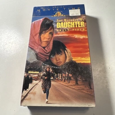 Not Without My Daughter (VHS, 1991) Sally Field Factory Sealed - Image 1 of 4