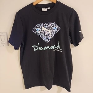 Puma x Diamond Supply Co Sample Shirt Embroidered Rare 2022 Sz M - Picture 1 of 9