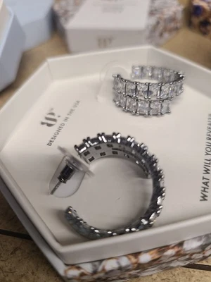 Pendientes brillantes y brillantes BP ER24633 Foto 1 de 2