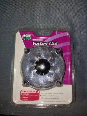 Cooler Master Vortex 752 CPU Processor Copper Intel 775 / AMD AM2 - Immagine 1 di 4