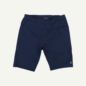 Sweaty Betty Womens Navy Polyamide/Elastane Power Shorts Size XL - Picture 1 of 13