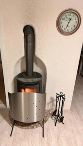 Hitzeschutz Kamin , Wärmeschutz Kaminofen , Schutzblech Kaminofen  - Bild 1 von 4