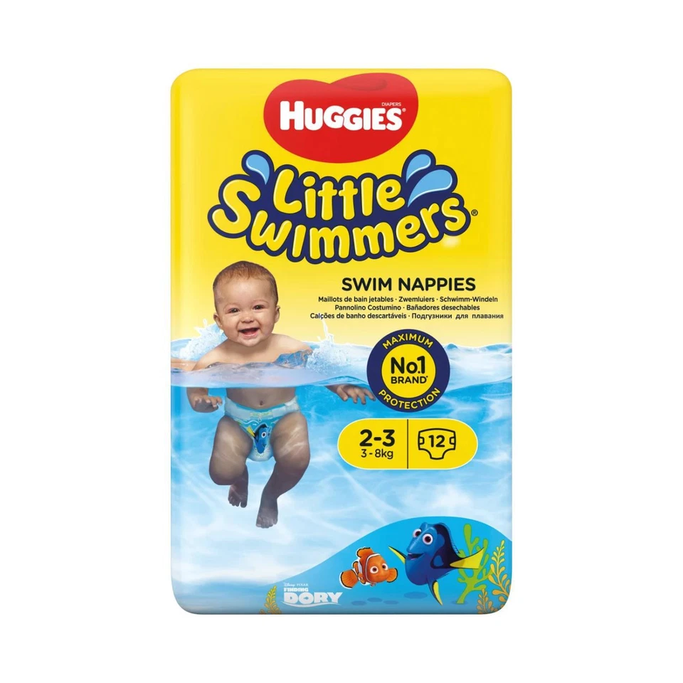 Huggies Little Swimmers 12 Stück Finding Dory Größe 2-3 (3-8kg) - Bild 1 von 1