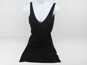 T Alexander Wang Women's T-Shirt Dress Black Rayon Sleeveless Size S - Picture 1 of 5