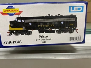 Athearn Genesis ATHG19303 HO FP7A, SLSF/Negro y Amarillo #5041 - Imagen 1 de 4