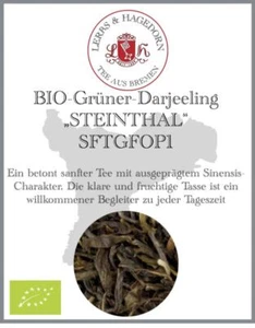 Darjeeling verde orgánico SFTGFOP1 TIPO VALLE DE PIEDRA 1 kg - Imagen 1 de 8