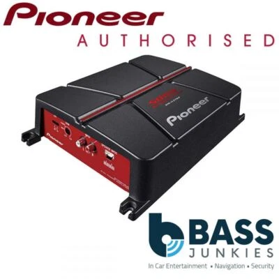 Pioneer GM-A3702 500 Watts 2 Channel Bridgeable Car Stereo Radio Amp Amplifier - Image 1 of 2