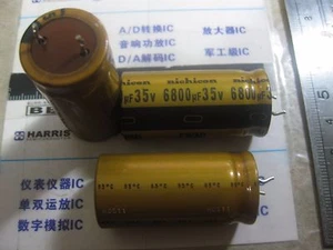 1X 6800UF35V FW (M) CONDENSADOR ELECTROLÍTICO GRADO AUDIO Nichicon - Imagen 1 de 1